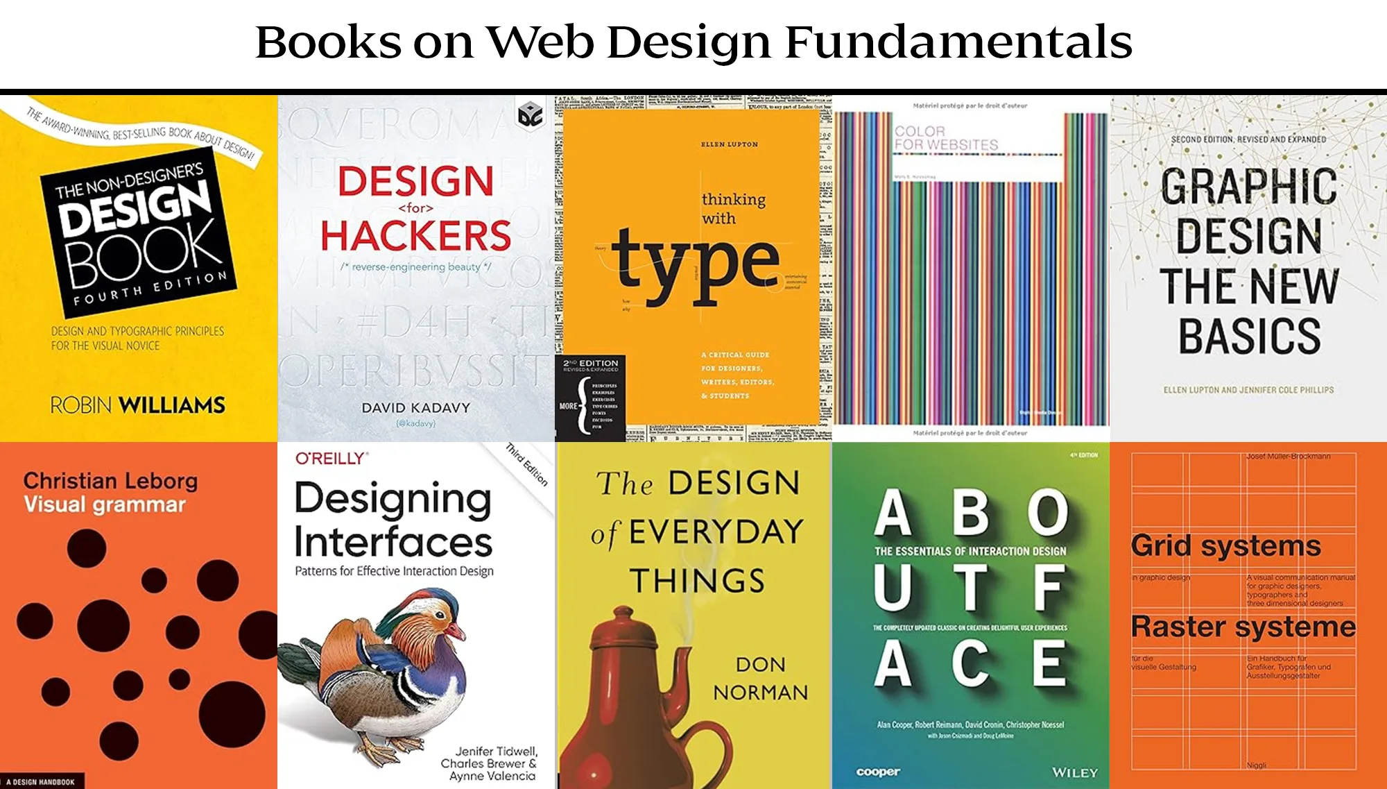 Visual Design Principles Books