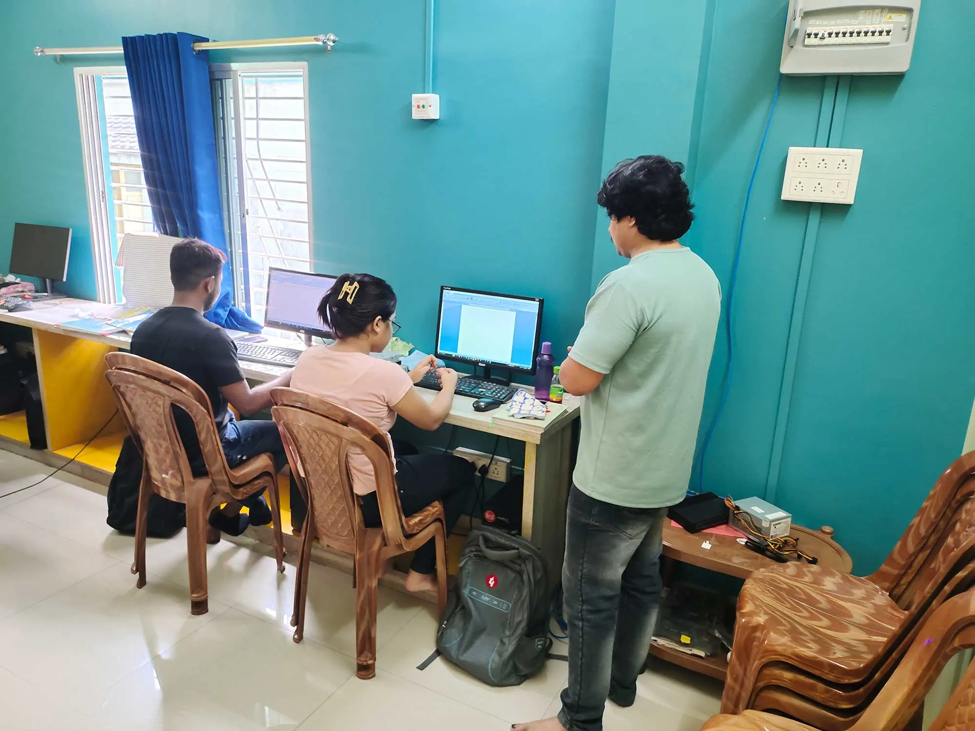 Photos of successful students from Learn Computer Academy