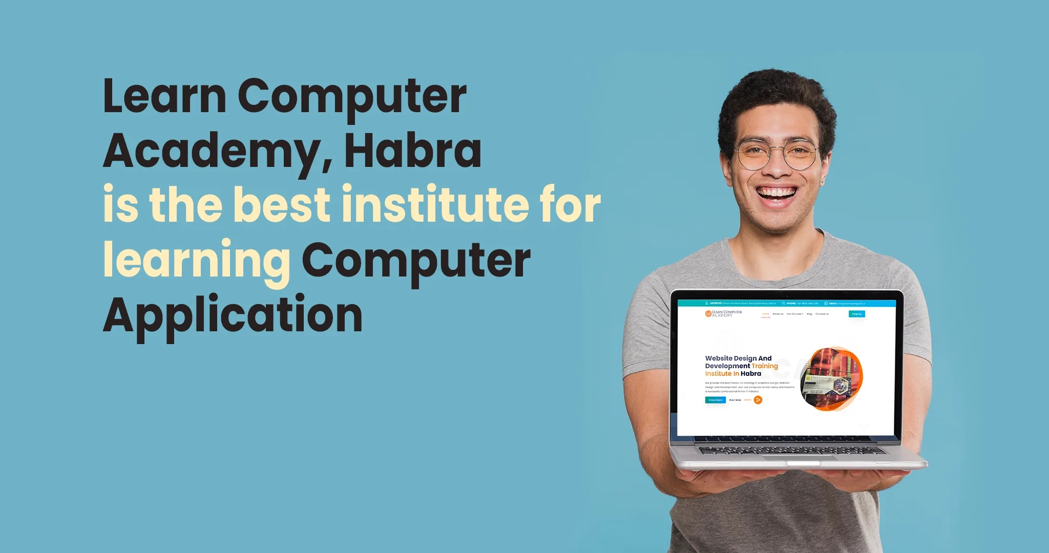Learning basic computer from Learn Computer Academy is the best opportunity for students from Habra