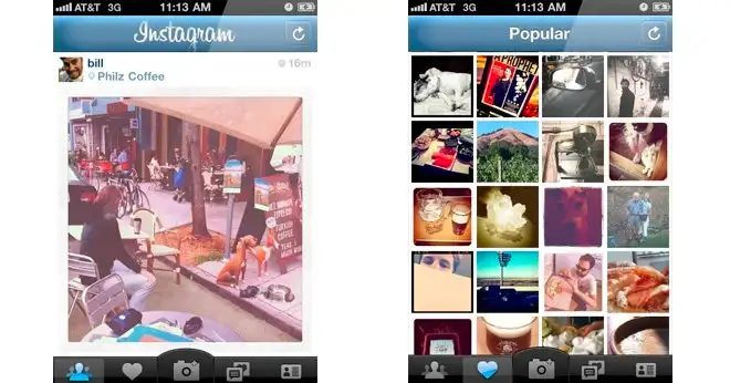 Instagram in 2010