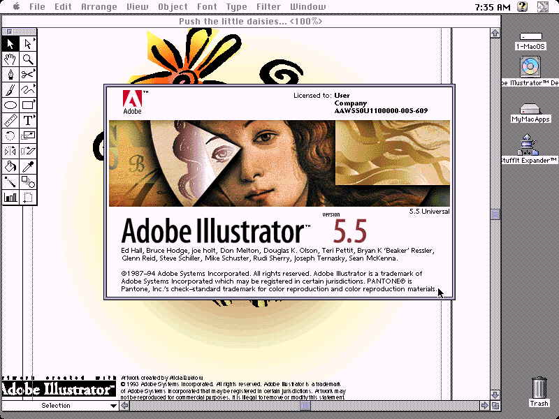Adobe Illustrator 5.5