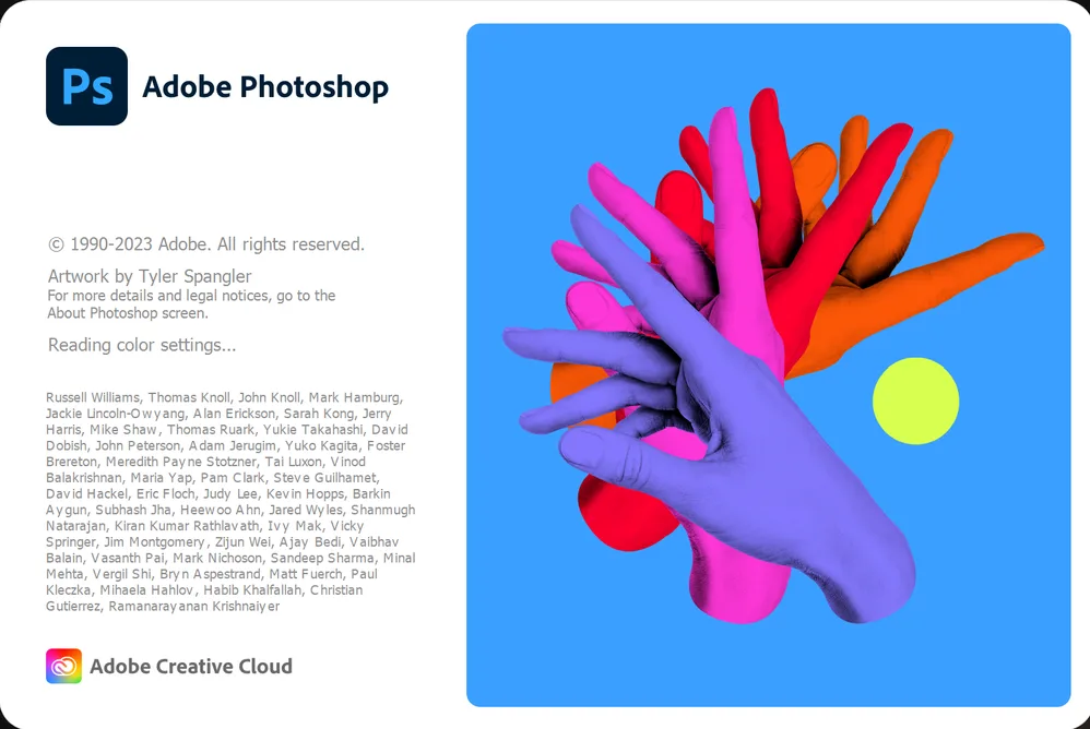 Photoshop version_ 23