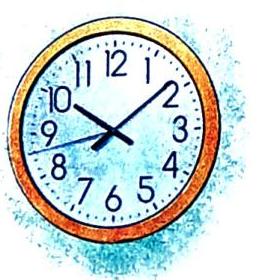 A clock