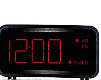 A digital clock