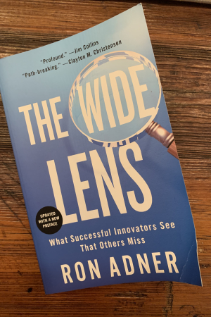 book cover of The Wide Lens: What Successful Innovators See That Others Miss