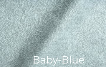 Vibrant Leather Baby-Blue Color