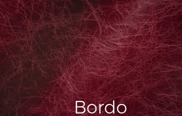 Distressed Leather Bordo Color