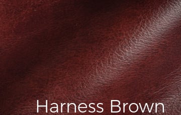 Waxed Leather Harness Brown Color