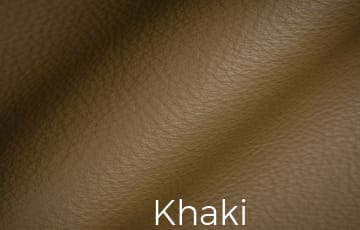 Colorful Leather Khaki Color