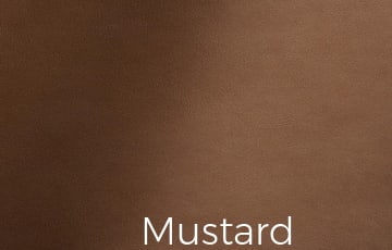 Aniline Leather Mustard Color