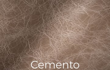 Distressed Leather Cemento Color