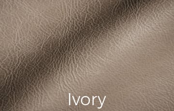 Distressed Leather Ivory Color