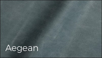 Oiled Leather Aegean Color for Theater Seating Chairs Sofa