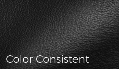 Durable Leather Black Color for Upholstery Project