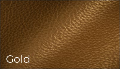 Metallic Leather Gold Color for Healthcare Seating
