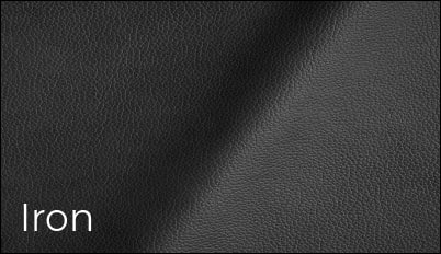 Pebble Leather Iron Color for Upholstery Project