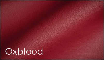 Colorful Leather Oxblood Color for Upholstery Project