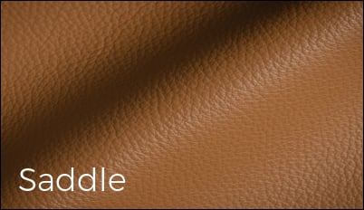 Designer Leather Saddle Color for Interior Design Upholstery Project