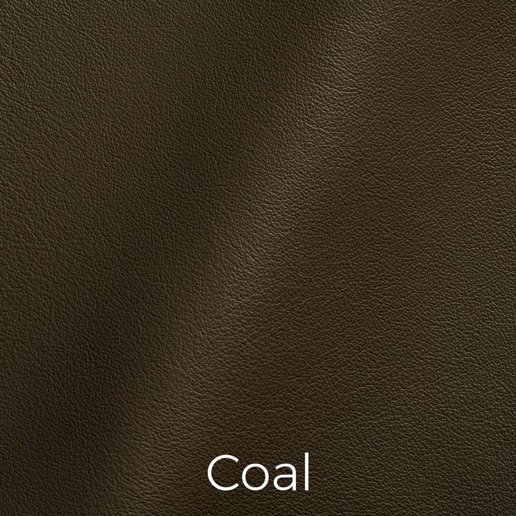Colorful leather Coal swatch