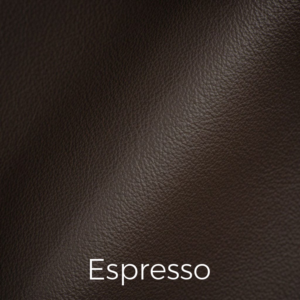 Colorful leather Espresso swatch