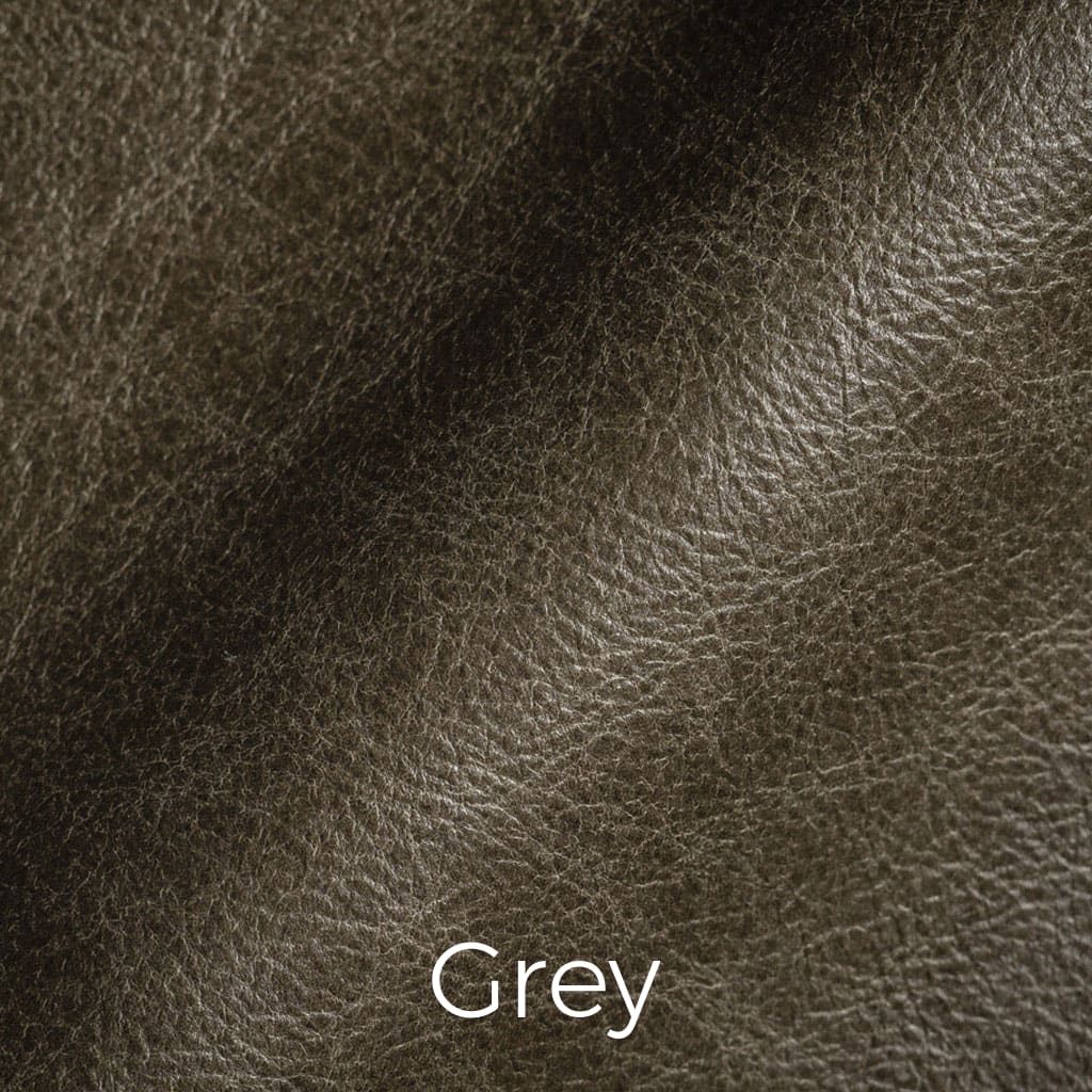 Distressed leather Grey swatch