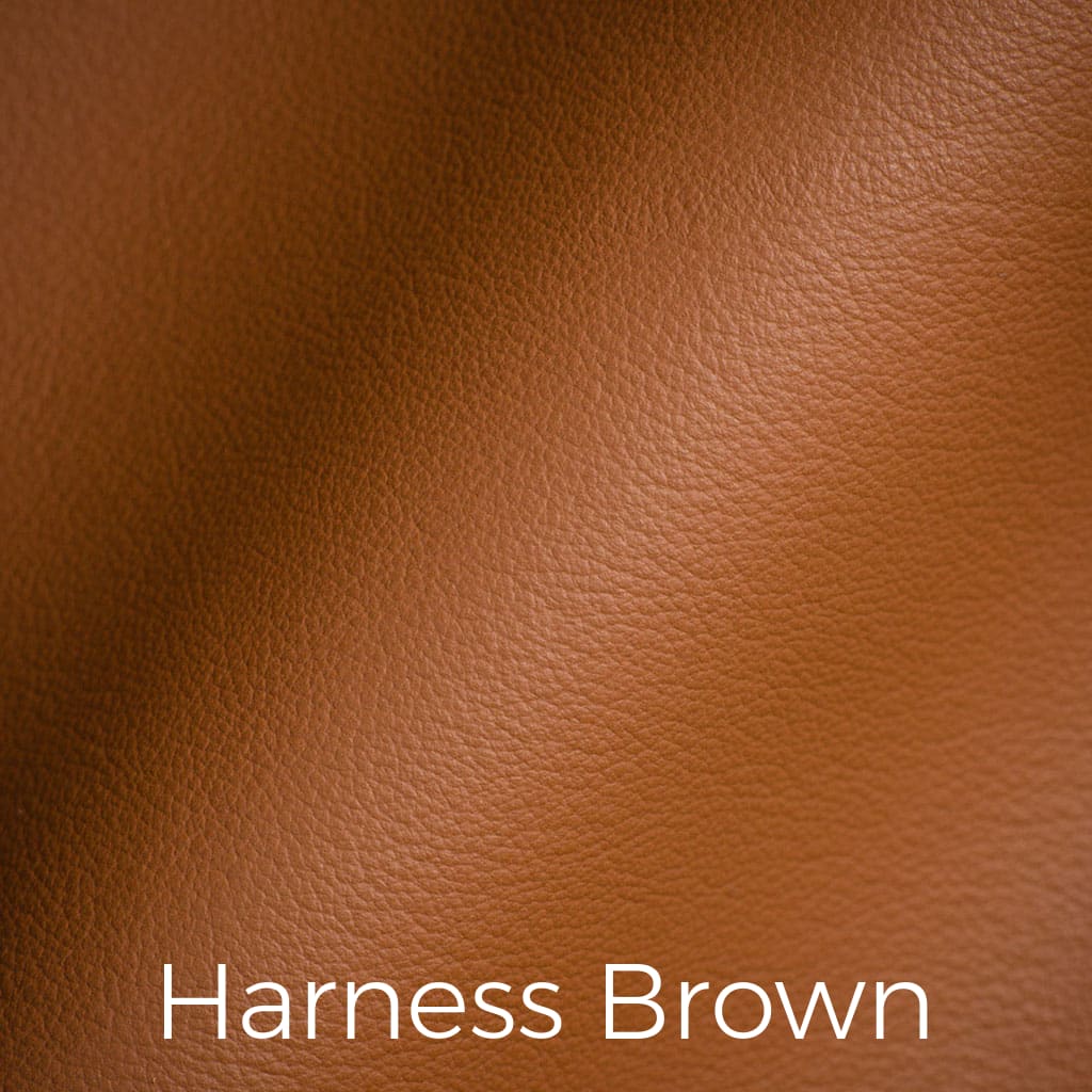 Colorful leather Harness Brown swatch