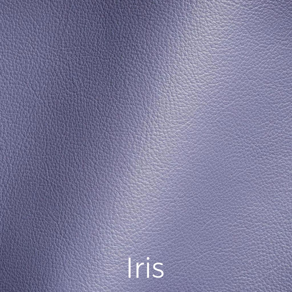 Colorful leather Iris swatch