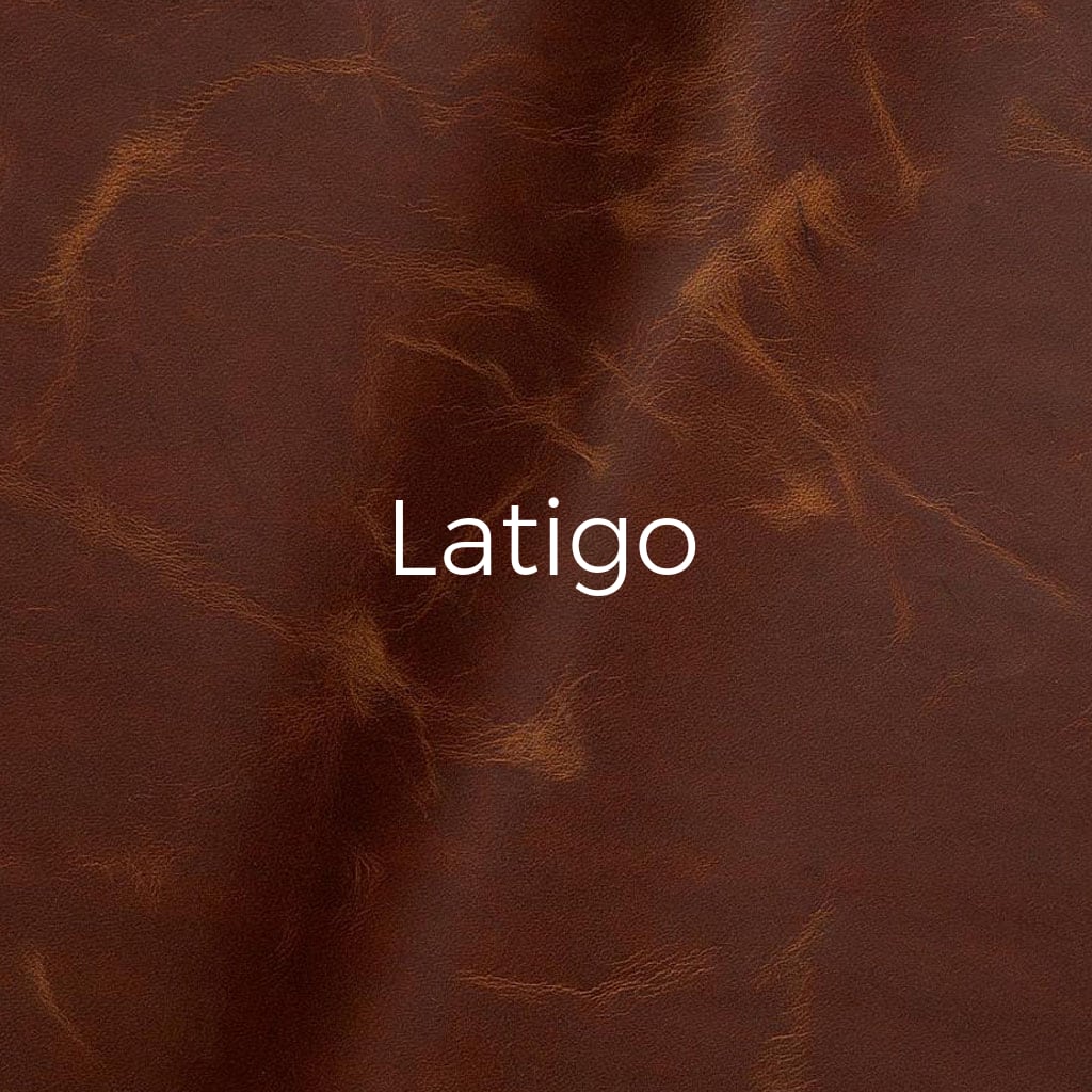 Vintage leather Latigo swatch