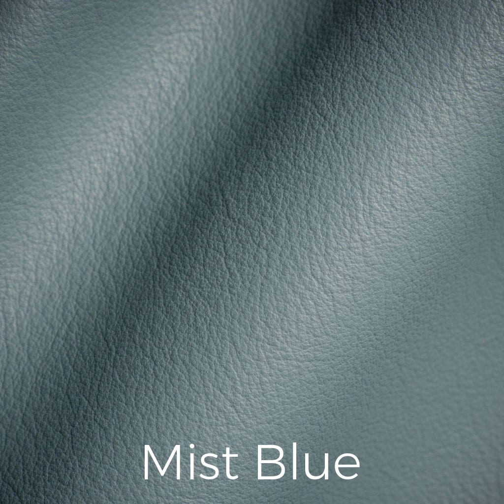 Colorful leather Mist Blue swatch