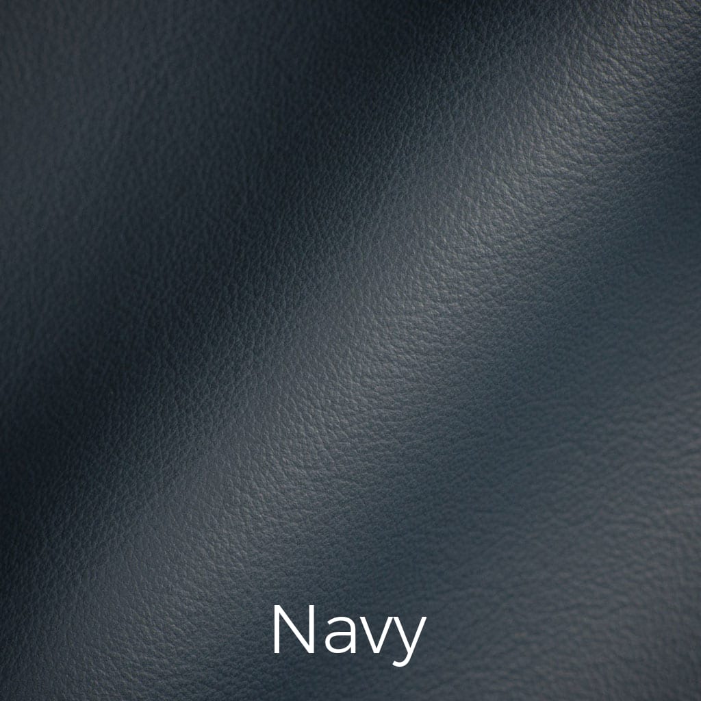 Colorful leather Navy swatch