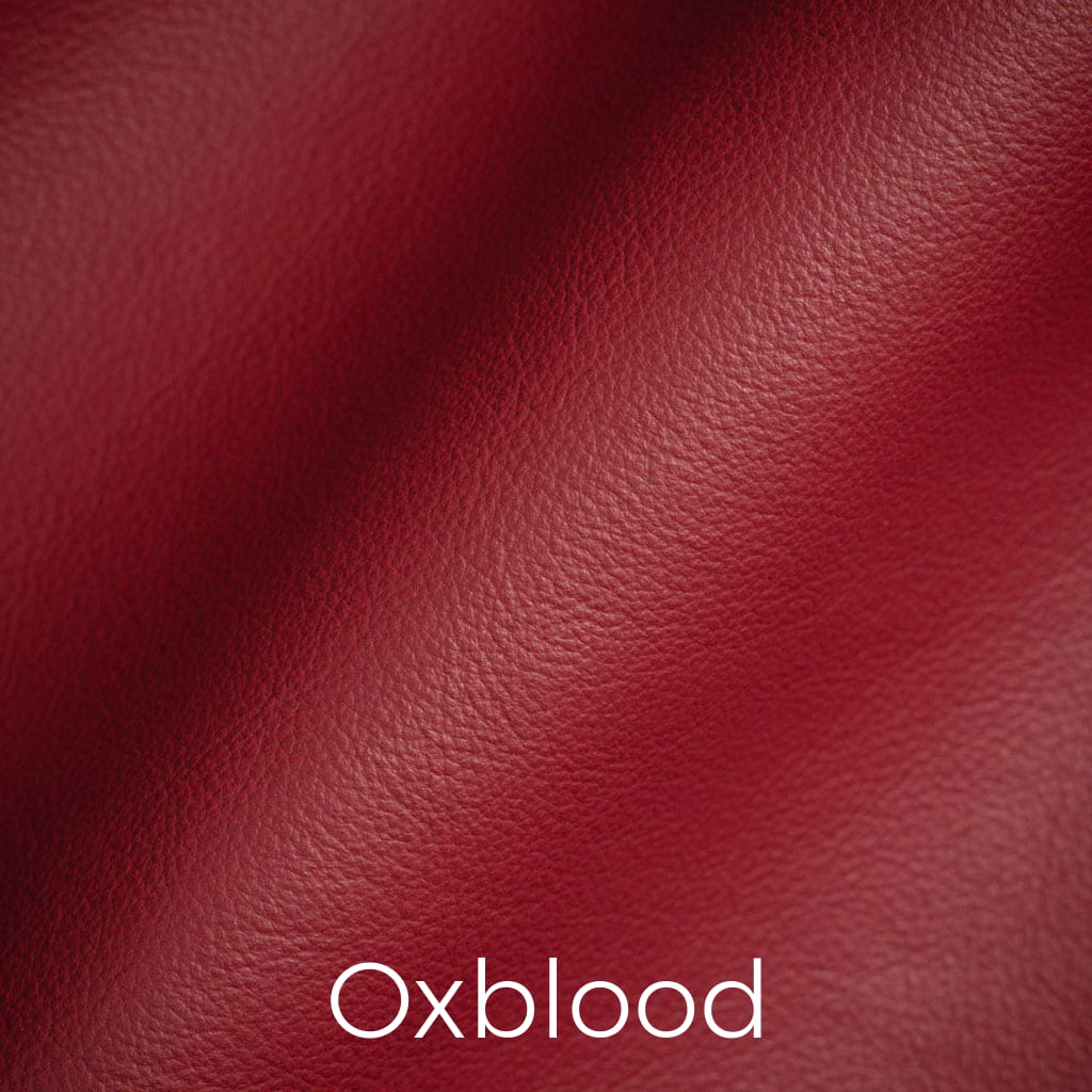 Colorful leather Oxblood swatch