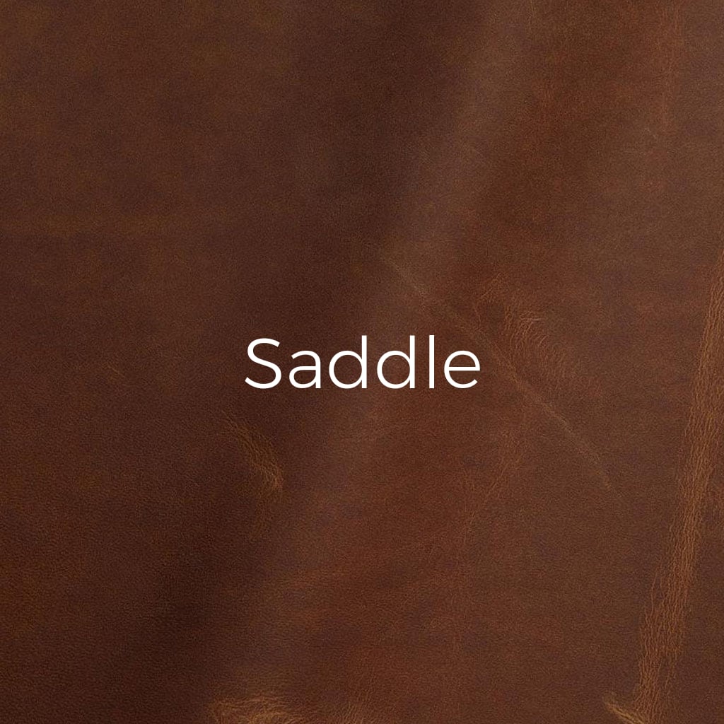 Vintage leather Saddle swatch