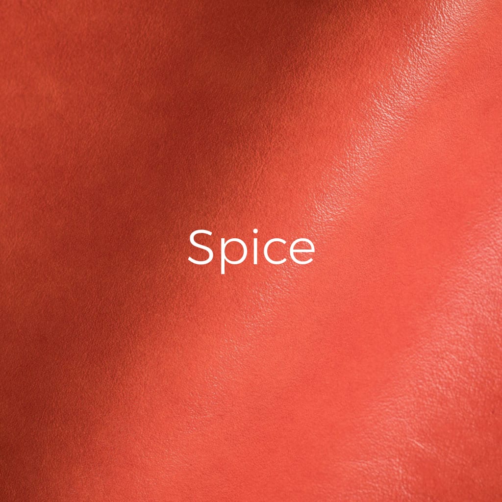 Waxed leather Spice swatch