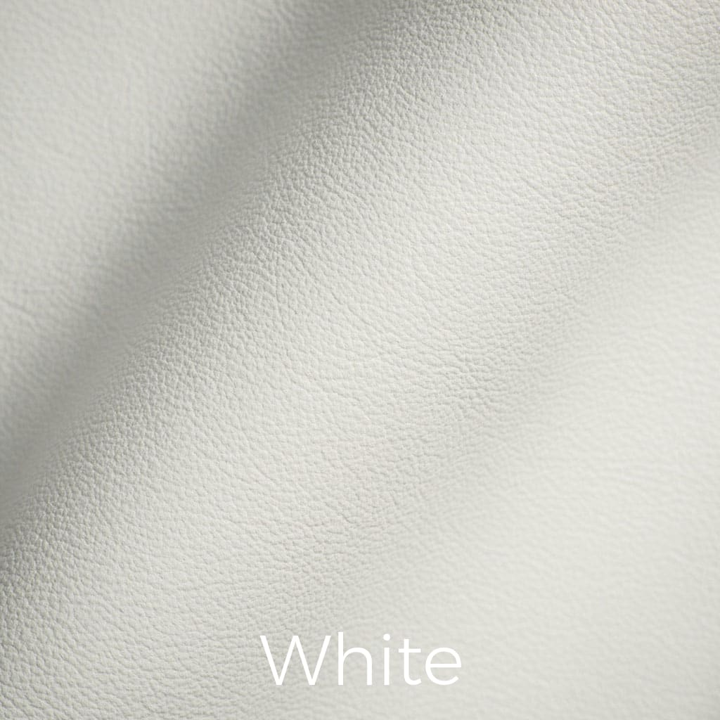 Colorful leather White swatch