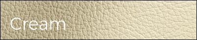 Cream antique leather swatch with warm off-white two-tone texture