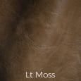 Distressed Leather Lt Moss Color