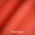 Colorful Leather Mango Color