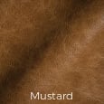 Distressed Leather Mustard Color