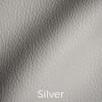 Designer Leather Silver Color