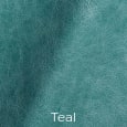Distressed Leather Teal Color
