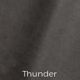 Luxury Leather Grey Thunder Color Luxury Leather Thunder Color