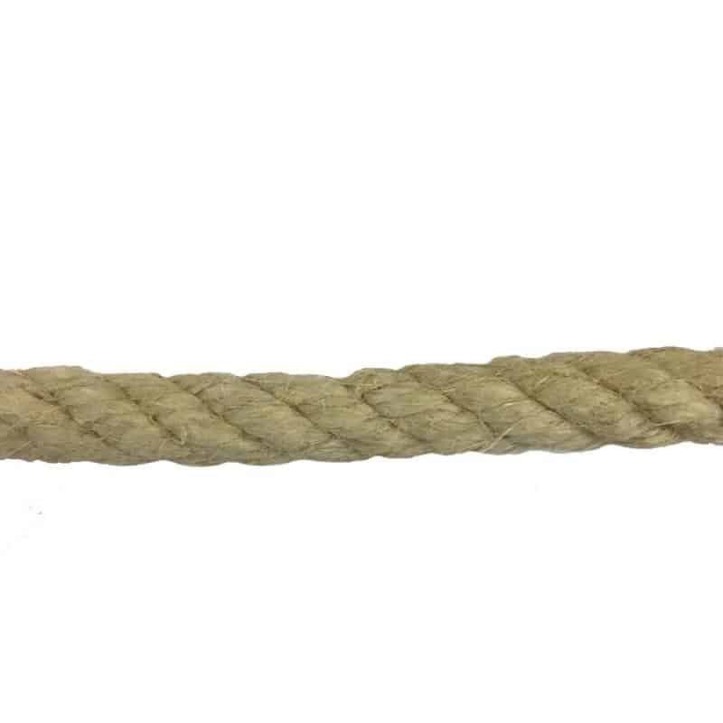 corde chanvre diam 14 mm naturel.