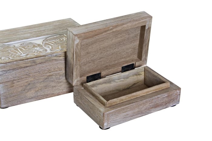 coffret en bois de manguier