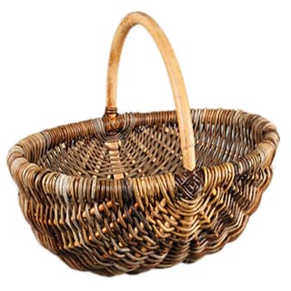 Sac panier champignon en rotin – The Refined Emporium