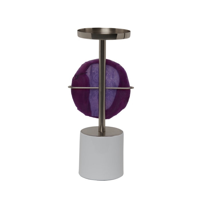 Eleanor-Agate-Pillar-Candle-Holder