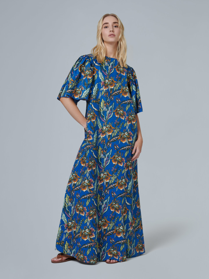 Floral-Printed-Kaftan