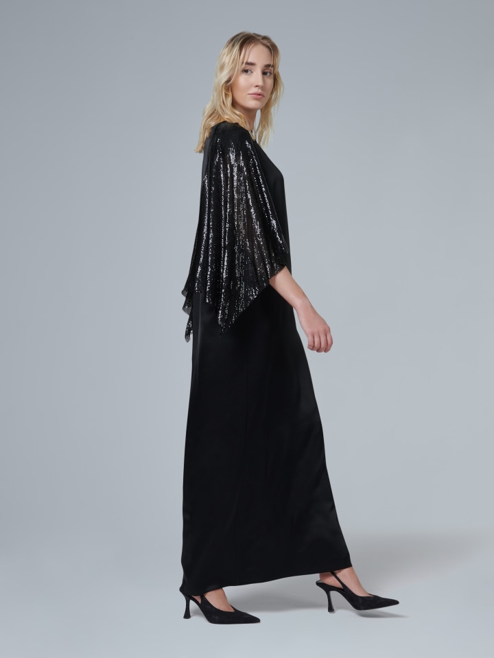 Metal-Mesh-Sleeve-Kaftan