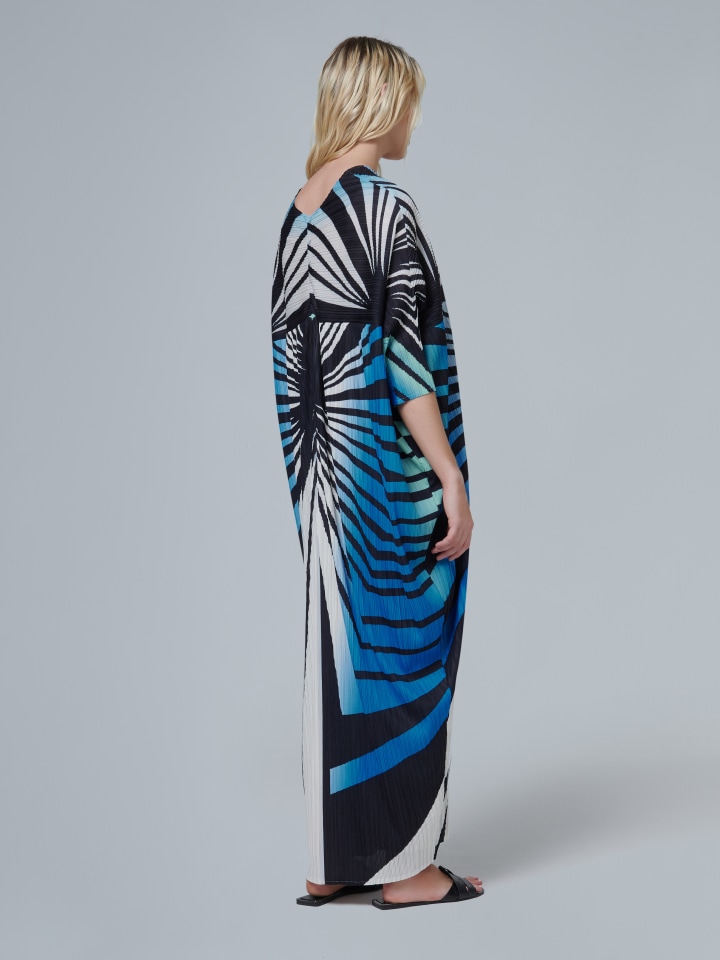 Graphic-Print-Plisse-Kaftan