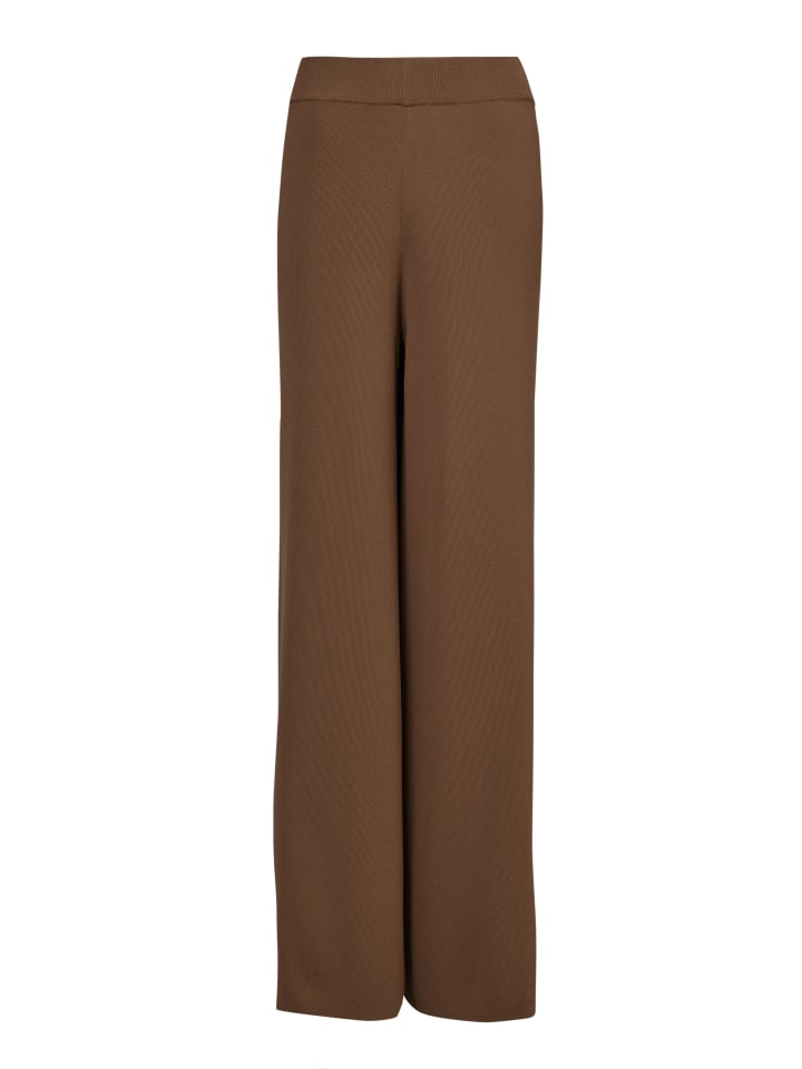 Wide-Leg-Knitted-Trousers