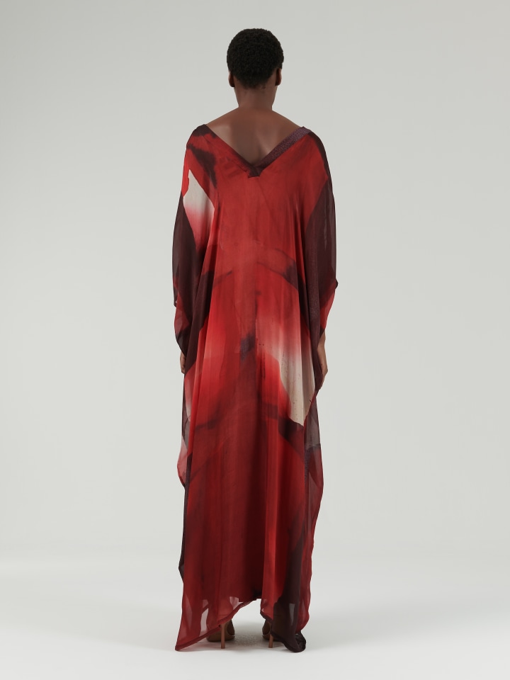 Maxi-Abstract-Print-Kaftan